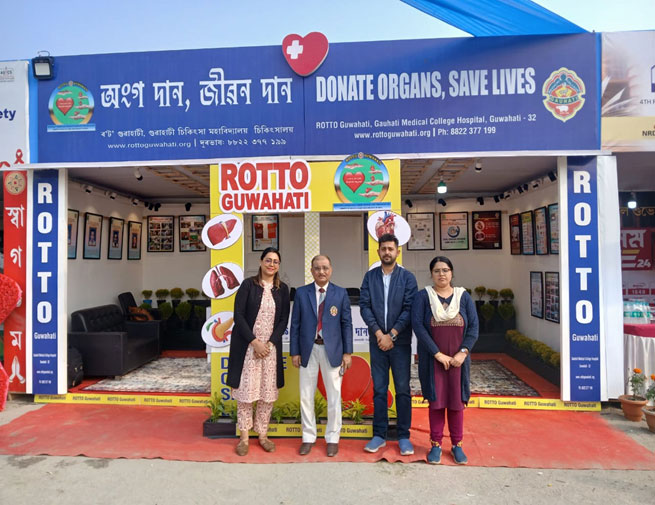 Organ Donation at Assam Book Fair